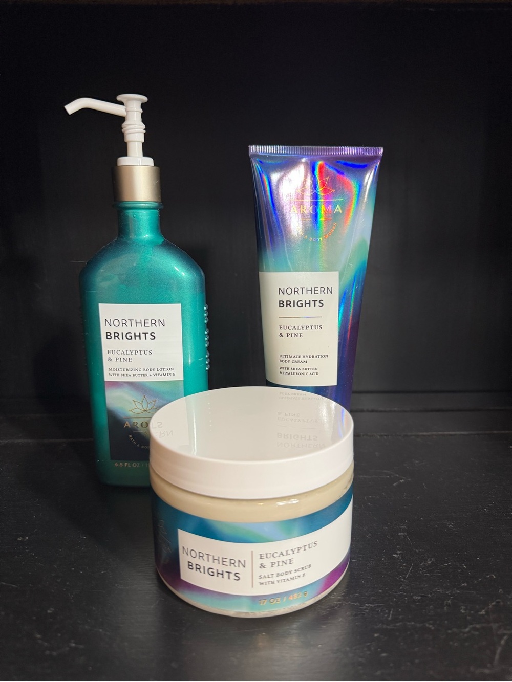 Bath & Body Works Northern Brights Eucalyptus & Pine Set
